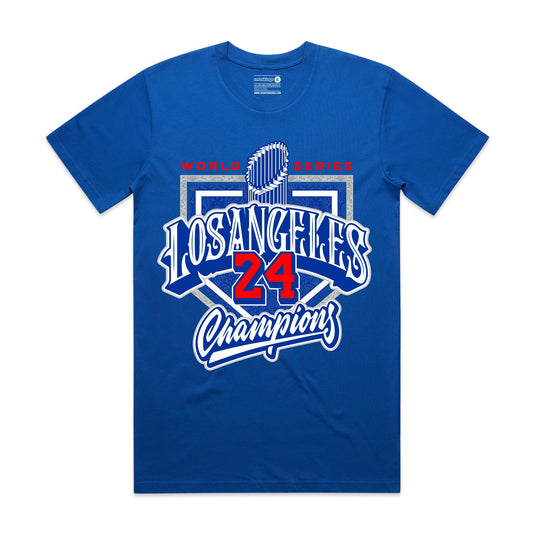 DODGERS WORLD SERIES CHAMPS - ROYAL TEE